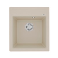 Кухонная мойка Lemark Hanka 9910008, 45 см, материал искусственный камень, бежевый 9910008