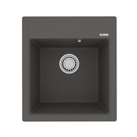 Кухонная мойка Lemark Hanka 9910011, 45 см, материал искусственный камень, серый шёлк 9910011