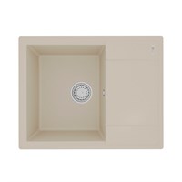 Кухонная мойка Lemark Imandra 9910020, 64 см, материал искусственный камень, бежевый 9910020