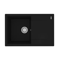 Кухонная мойка Lemark Imandra 9910025, 76 см, материал искусственный камень, антрацит 9910025
