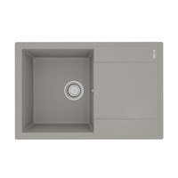 Кухонная мойка Lemark Imandra 9910027, 76 см, материал искусственный камень, грей 9910027