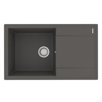 Кухонная мойка Lemark Imandra 9910035, 84 см, материал искусственный камень, серый шёлк 9910035