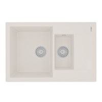 Кухонная мойка Lemark Ramza 9910040, 76 см, искусственный камень, жасмин 9910040