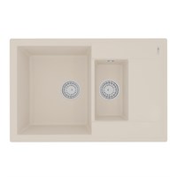 Кухонная мойка Lemark Ramza 9910042, 76 см, искусственный камень, шампань 9910042