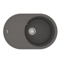 Кухонная мойка Lemark Lacha 9910059, 76 см, искусственный камень, серый шелк 9910059