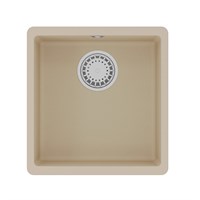 Кухонная мойка Lemark Sinara 400-U 9910062, 40 см, искусственный камень, бежевый 9910062