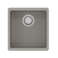 Кухонная мойка Lemark Sinara 400-U 9910063, 40 см, искусственный камень, грей 9910063