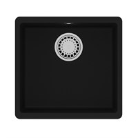 Кухонная мойка Lemark Sinara 440-U 9910067, 44 см, искусственный камень, цвет антрацит 9910067