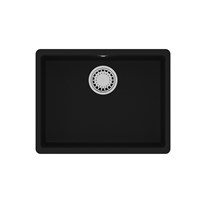 Кухонная мойка Lemark Sinara 540-U 9910073, 54 см, искусственный камень, цвет антрацит 9910073