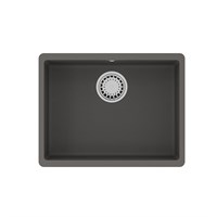 Кухонная мойка Lemark Sinara 540-U 9910077, 54 см, искусственный камень, серый шелк 9910077