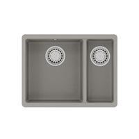 Кухонная мойка Lemark Sinara 550.2-U 9910081, 55 см, искусственный камень, грей 9910081