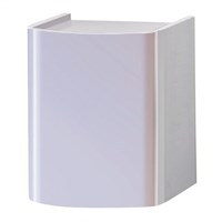 Шкаф подвесной Raval Mono 45 см Mono.04.45/P/W/RL белый Mono.04.45/P/W/RL