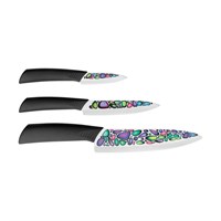 Набор ножей Omoikiri MIKADZO Imari (3 НОЖА) + Подставка (4992019)