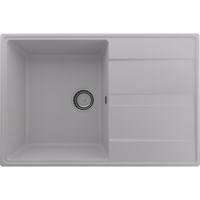 Мойка кухонная ULGRAN Quartz Prima 750-04, платина Prima 750-04
