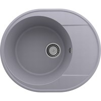 Мойка кухонная ULGRAN Quartz Nora 585-05, бетон Nora 585-05