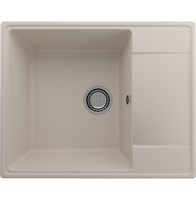 Мойка кухонная ULGRAN Quartz Prima 605-02, лен Prima 605-02