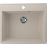 Мойка кухонная ULGRAN Quartz Forte 580-02, лен Forte 580-02