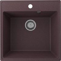 Мойка кухонная ULGRAN Quartz Forte 505-06, трюфель Forte 505-06