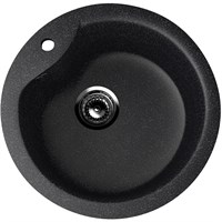 Кухонная мойка Ulgran U-102-308, черный (U-102-308) U-102-308
