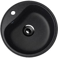 Кухонная мойка Ulgran U-100-308, черный (U-100-308) U-100-308