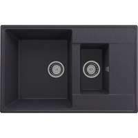 Мойка кухонная ULGRAN Quartz Prima 780 1,5 K-08, космос Prima 780 1,5 K-08