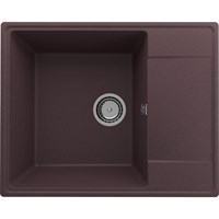 Мойка кухонная ULGRAN Quartz Prima 605-06, трюфель Prima 605-06