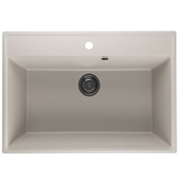 Мойка кухонная ULGRAN Quartz Forte 760-02, лен Forte 760-02