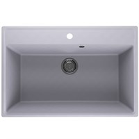 Мойка кухонная ULGRAN Quartz Forte 760-05, бетон Forte 760-05