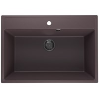 Мойка кухонная ULGRAN Quartz Forte 760-06, трюфель Forte 760-06