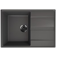 Мойка кухонная ULGRAN Quartz Prima 750-09, асфальт Prima 750-09