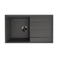 Мойка кухонная ULGRAN Quartz Prima 850-09, асфальт Prima 850-09