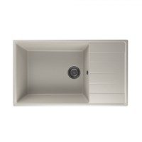 Мойка кухонная ULGRAN Quartz Prima 860-02, лен Prima 860-02