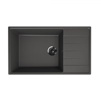 Мойка кухонная ULGRAN Quartz Prima 860-09, асфальт Prima 860-09