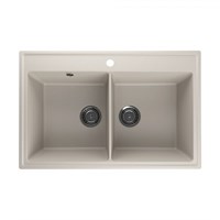 Мойка кухонная ULGRAN Quartz Ruma 780-02, лен Ruma 780-02