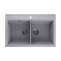 Мойка кухонная ULGRAN Quartz Ruma 780-05, бетон Ruma 780-05