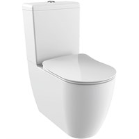 Унитаз компакт Creavit Free FE360-11CB00E-0000 Белый без бачка и сиденья FE360-11CB00E-0000