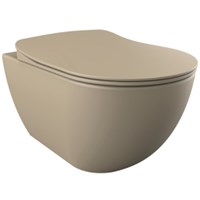 Унитаз Creavit Free FE322-11CM00E-0000 подвесной Капучино матовый без сиденья FE322-11CM00E-0000