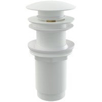 Донный клапан Alcaplast A395B click-clack Белый A395B