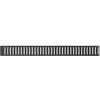 Решетка для душевого лотка Alcaplast PURE-300BLACK Черная матовая PURE-300BLACK