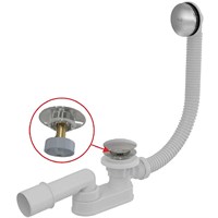 Слив-перелив Alcaplast A507CKM Click-Clack Хром A507CKM
