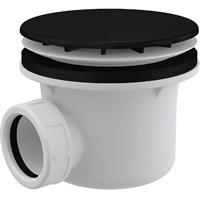 Сифон для душевого поддона Alcaplast A49BLACK Черный матовый A49BLACK