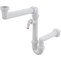 Сифон для кухонной мойки Alcaplast A872P Белый A872P
