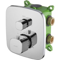Смеситель для душа Swedbe Platta 9031 с термостатом Хром sw_9031