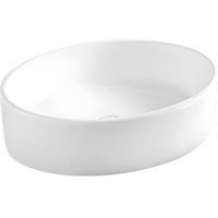 Раковина D&K Matrix DT1390316 50 х 36 см, накладная, цвет белый глянцевый DT1390316