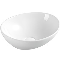Раковина D&K Matrix DT1390716 41 х 31,5 см, накладная, цвет белый глянцевый DT1390716