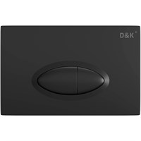 Клавиша смыва D&K Rhein,Marx DB1399025, цвет черный DB1399025