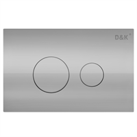 Клавиша смыва D&K Venice DB1029001, хром DB1029001