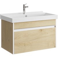 Подвесная тумба под умывальник AQWELLA Urban , 76,5см  (URB0108DD) (Код товара: 986077) URB0108DD