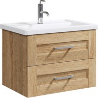 Подвесная тумба под умывальник AQWELLA Foster , 66см  (FOS01072DS) (Код товара: 986116) FOS01072DS