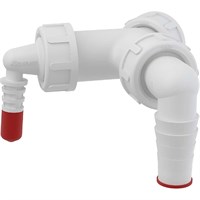 Колено для сифона Alcaplast P149Z с двумя штуцерами Белое P149Z
